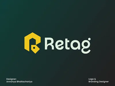 logo, logo design, branding, tag, appreal, e commerce, modern apperal brand identity branding ecommerce logo letter logo logo logo design minimal minimal logo modern logo r letter logo shopping logo tag