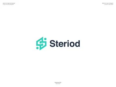 Steriod Logo design for a team-making platform adobe illustrator brand identity brand logo branding guidelines branding mockup custom logo dribbble logo design logo design branding logo designer logo presentation logomark logos logotype mark marufiam modern logo symbol visual identity