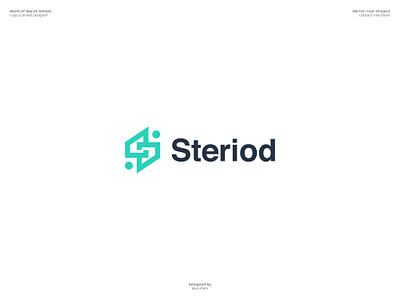 Steriod Logo design for a team-making platform adobe illustrator brand identity brand logo branding guidelines branding mockup custom logo dribbble logo design logo design branding logo designer logo presentation logomark logos logotype mark marufiam modern logo symbol visual identity