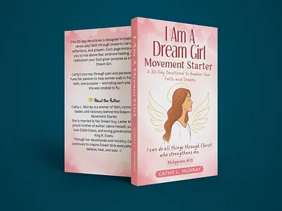 I am a dream girl amazon kdp amazon kdp book book cover book design design graphic design illustration kdp cover