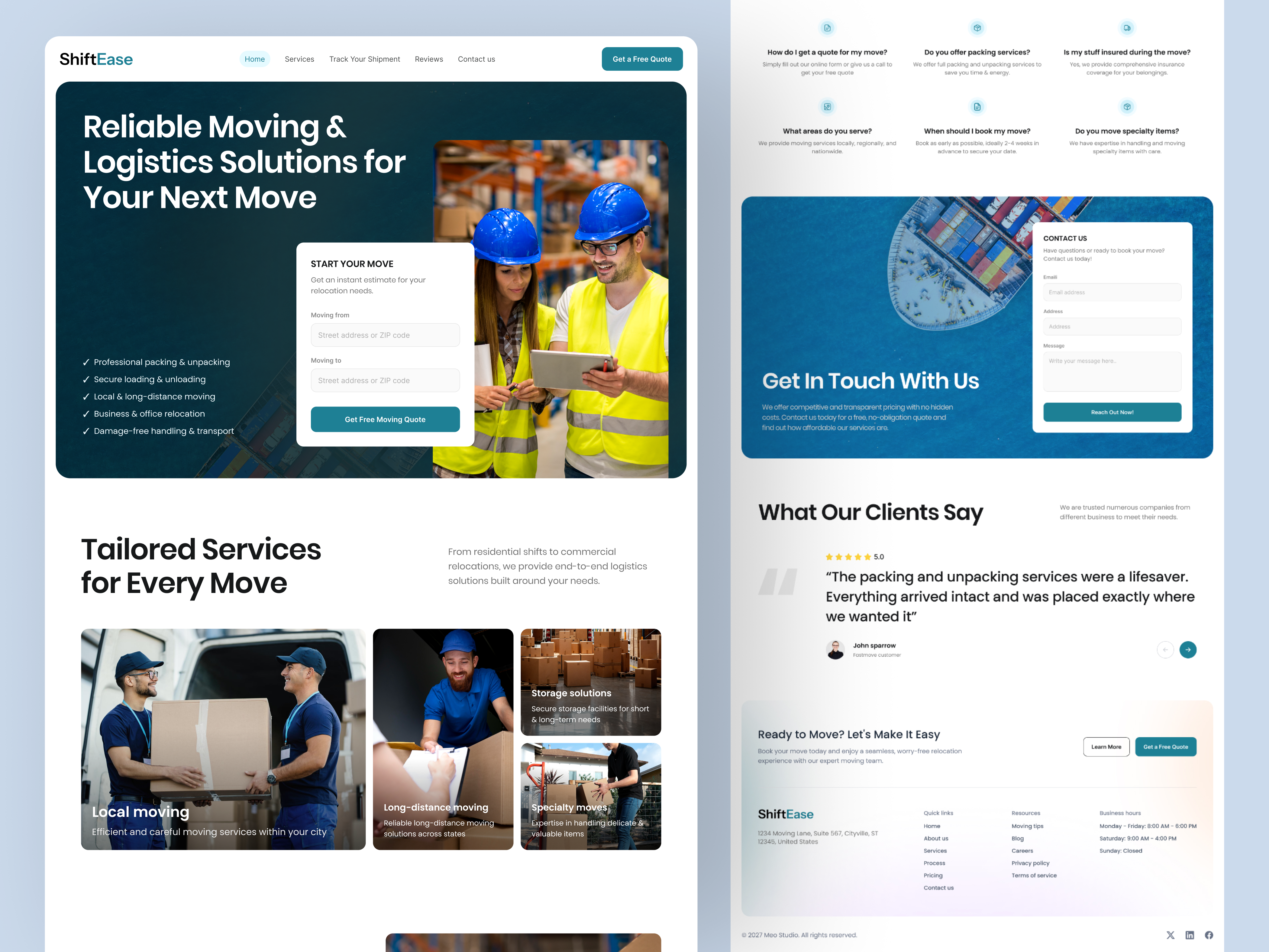 Example of UI & UX Design Services