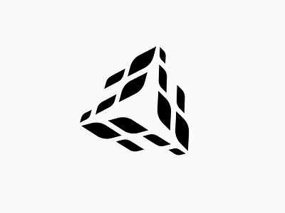 Cube Triangle Dot abstract artikles branding clean concept creative cube design dot geometric identity logo mark minimal modern monogram shape simple symbol triangle