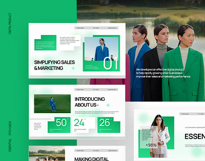 Essentials — Pitch Deck branding business growth business presentation business solutions clean layout corporate design creative direction digital product graphic design marketing minimalist design pitch deck presentation design product design professional design sales strategy slide design startup uiux visual design