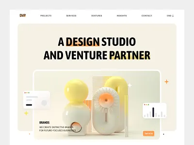 Design Studio agecny website agency clean creative creative agency design agency landing page portfolio web design website design