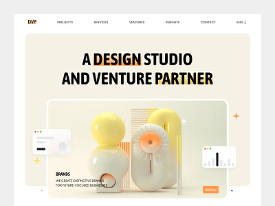 Design Studio agecny website agency clean creative creative agency design agency landing page portfolio web design website design