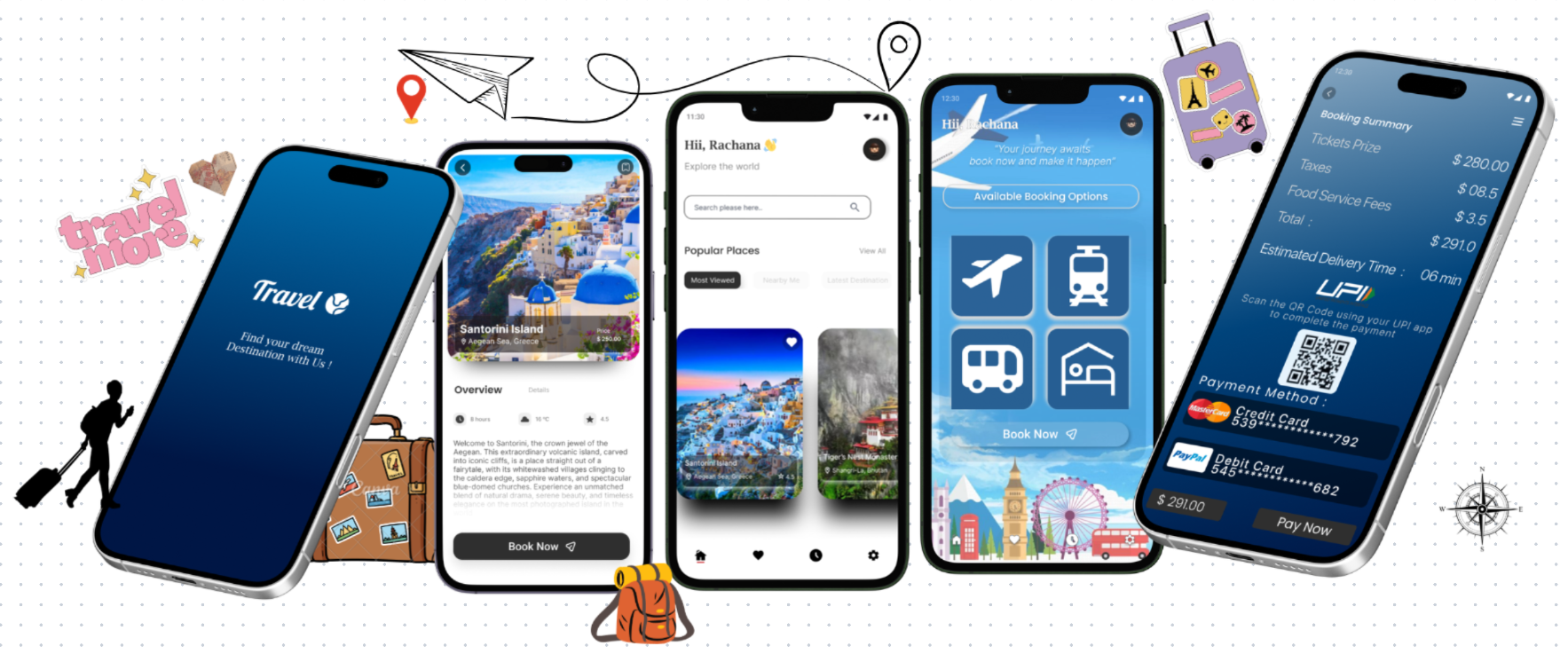Example of Clean UI With A Creative Twist.