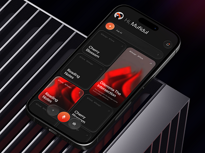 AI Companion mobile app design ai application apps assistant companion design designer minimal mobileapp design trendy design ui uidesign ux uxdesign