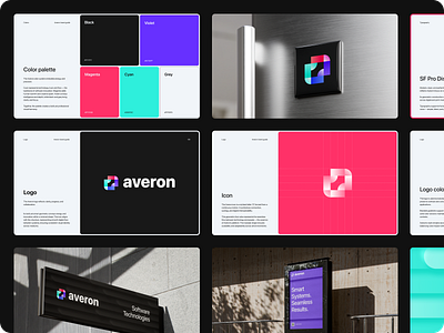 BrandGuide for a Software Technology Company brand book brand guide brand visual branding digital brand digital logo logo logo book logotype outcrowd software technology visual brand visual identity