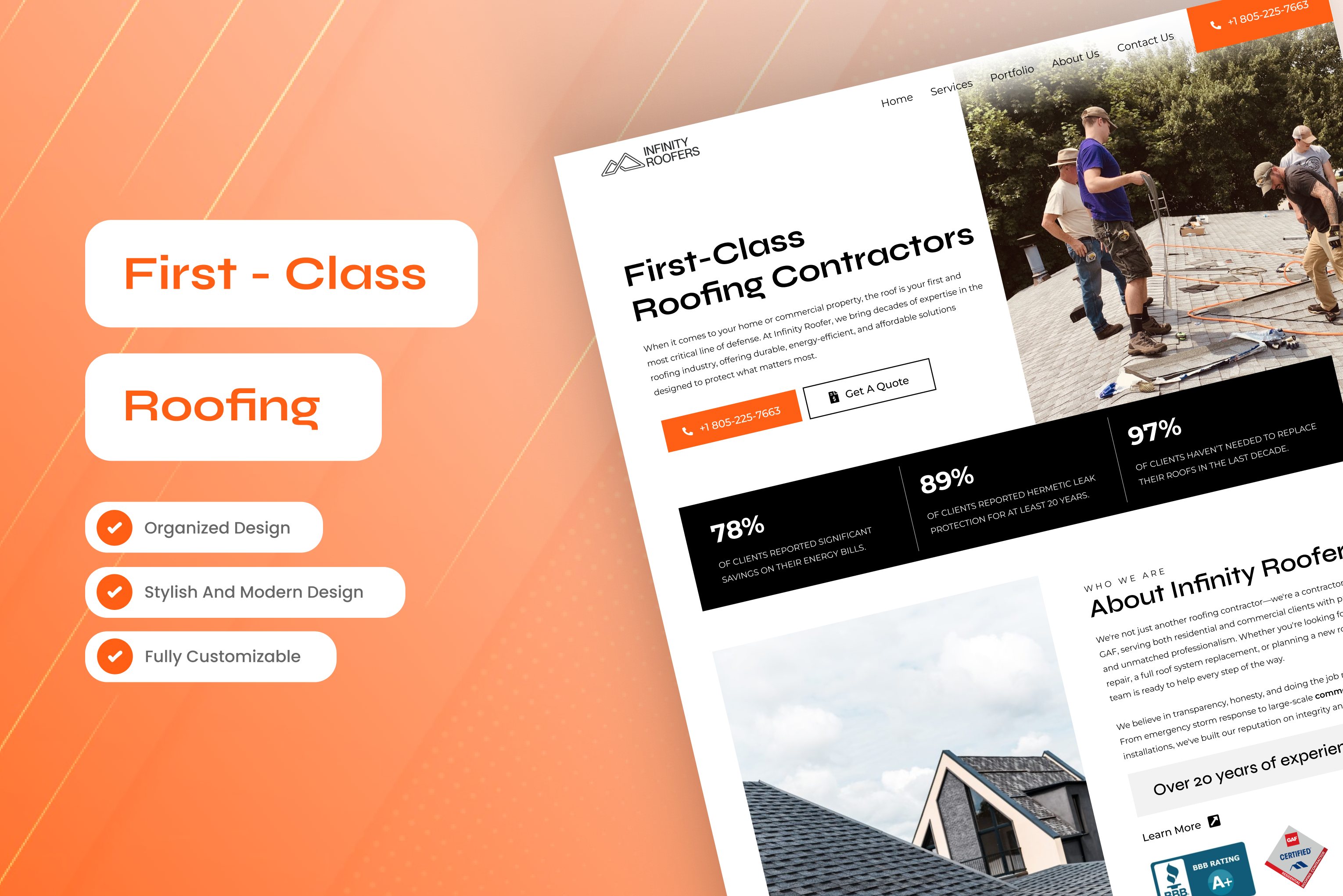 Roofing Contractor Website UI – Modern & High-Converting best roofing websites 2025 custom roofing website home renovation website design roof repair website design roofer profile website roofer website design roofing company website roofing landing page design roofing marketing website design roofing seo website roofing services website roofing web development roofing website design roofing website templates roofing wordpress website
