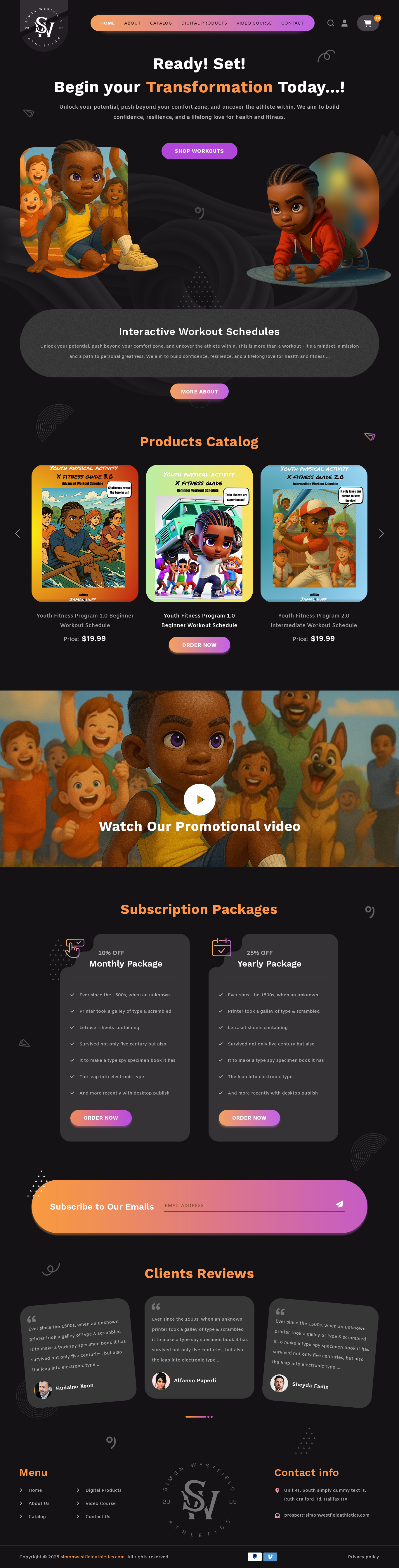 Children's Motivational Website kids website motivational website