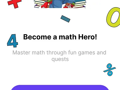 Maths Game App mathsgame ui uidesigner