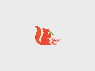 Rabbit food minimal modern logo design brading identity logo design minimal modern