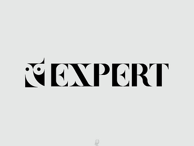 expert expert logo minimalism owl