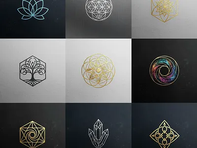 🔥 Sacred Geometry: Unlocking Universal Power for Your Brand 🔥 branding creative design graphic design illustration logo logo design sacred sacred geometry ui ux vector