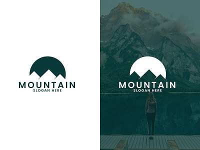 Mountain logo branding design graphic design icon illustration letter icon letter logo logo logotype m letter icon m letter logo minimalistlogo modernlogo mountain logo ui