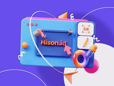 3D Screen ilustration 3d animation graphic design motion graphics ui