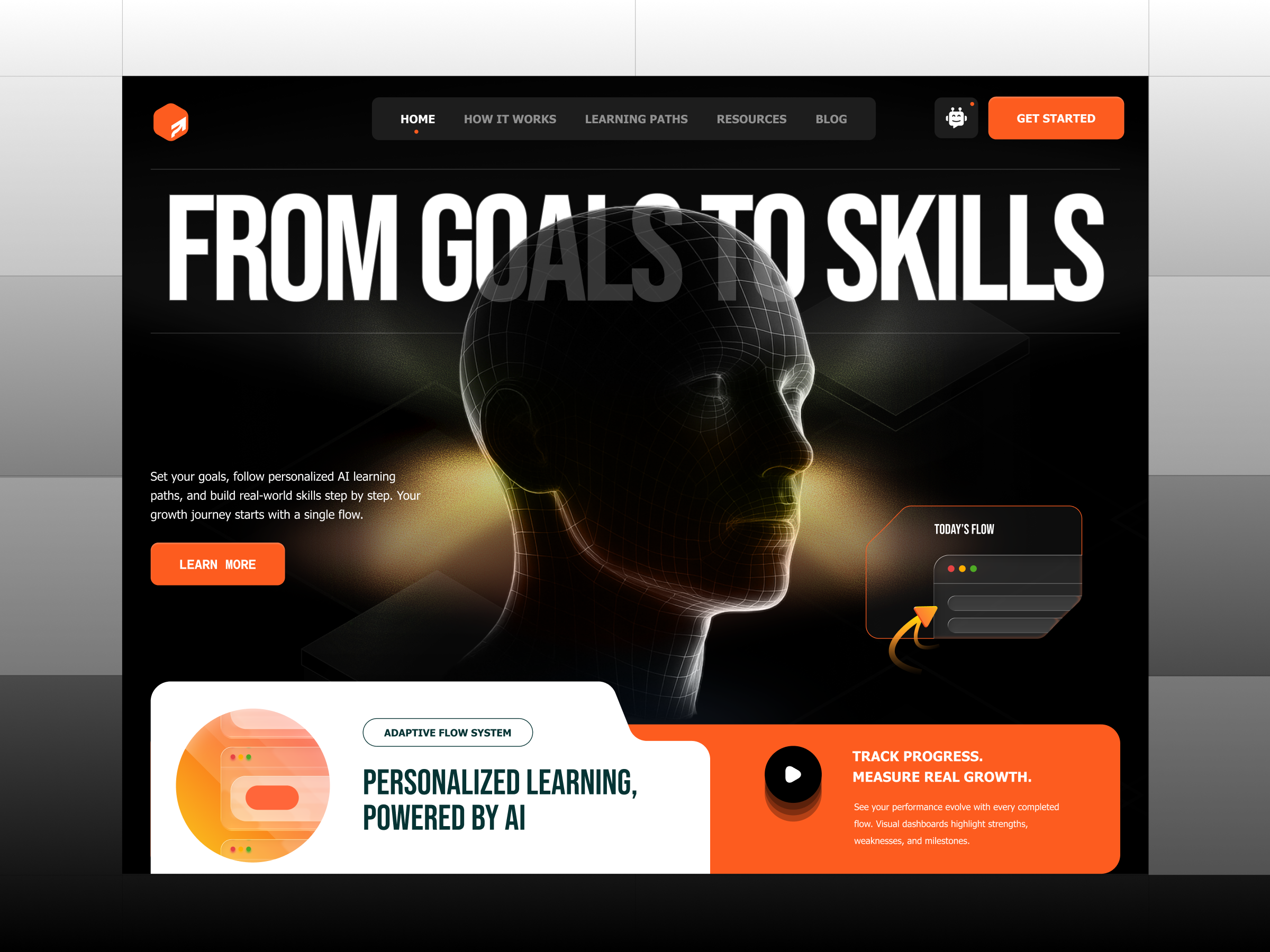 Example of Gola - Website design