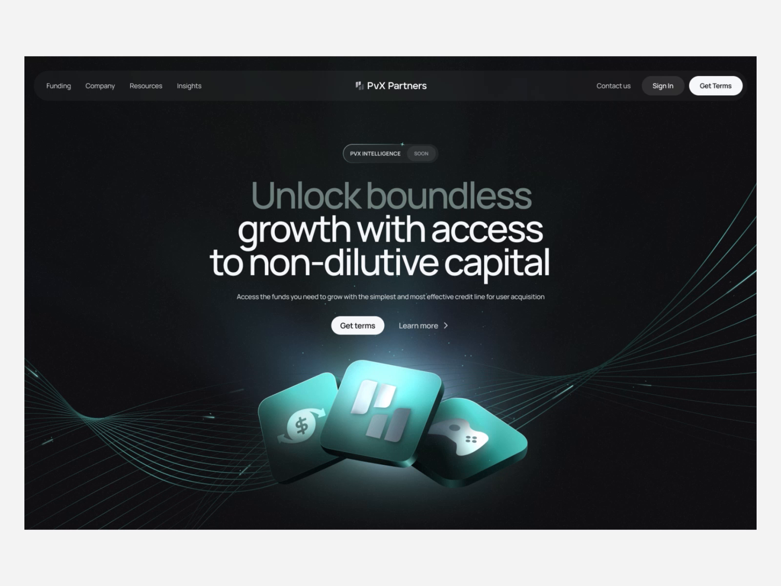 Example of Crypto Landing Page