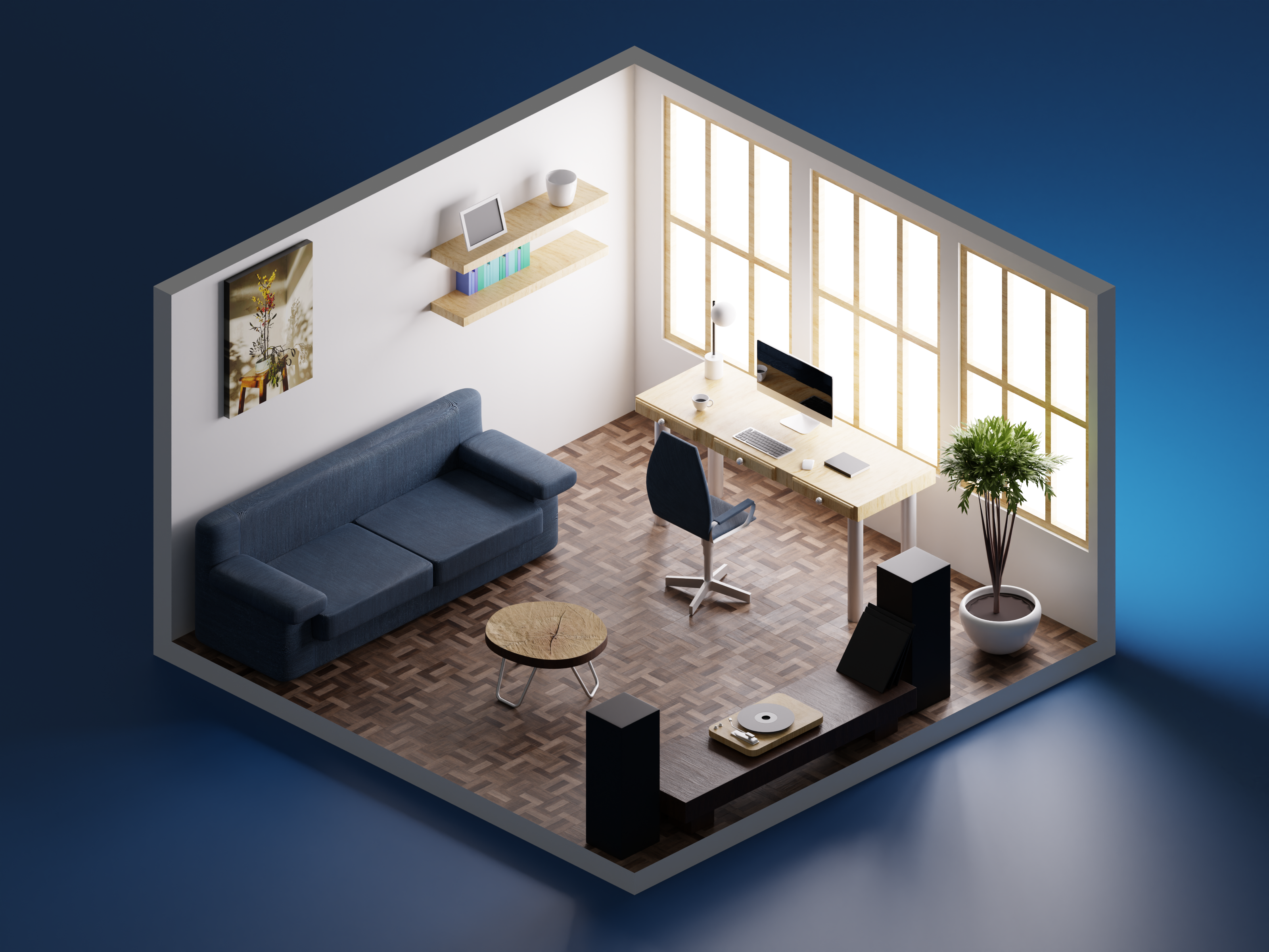 Example of 3D Models Or Illustration 