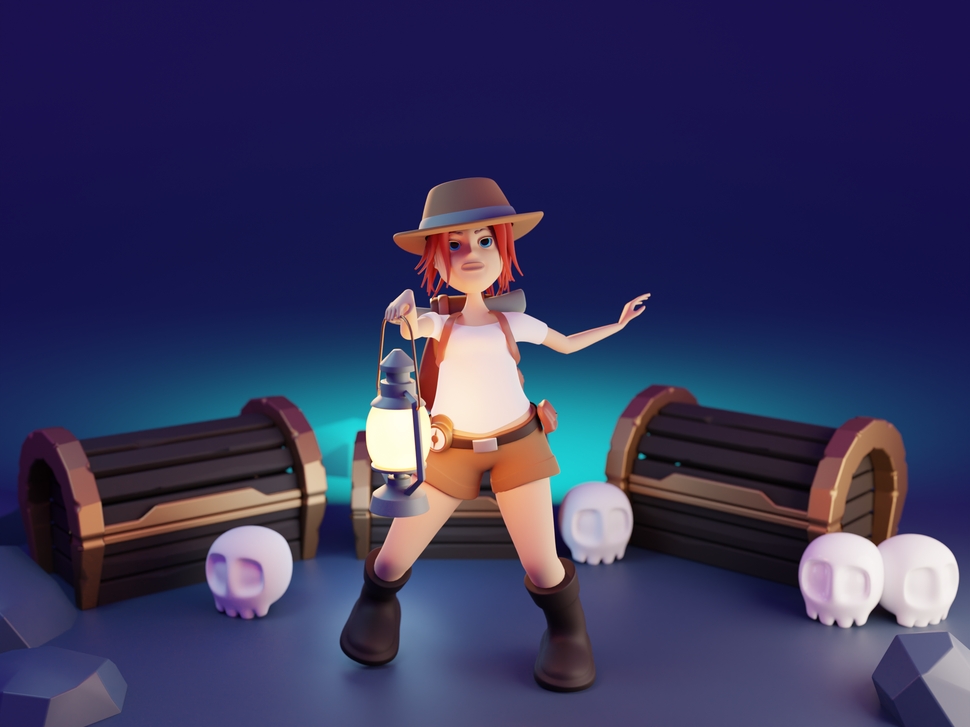 Example of 3D Models Or Illustration 