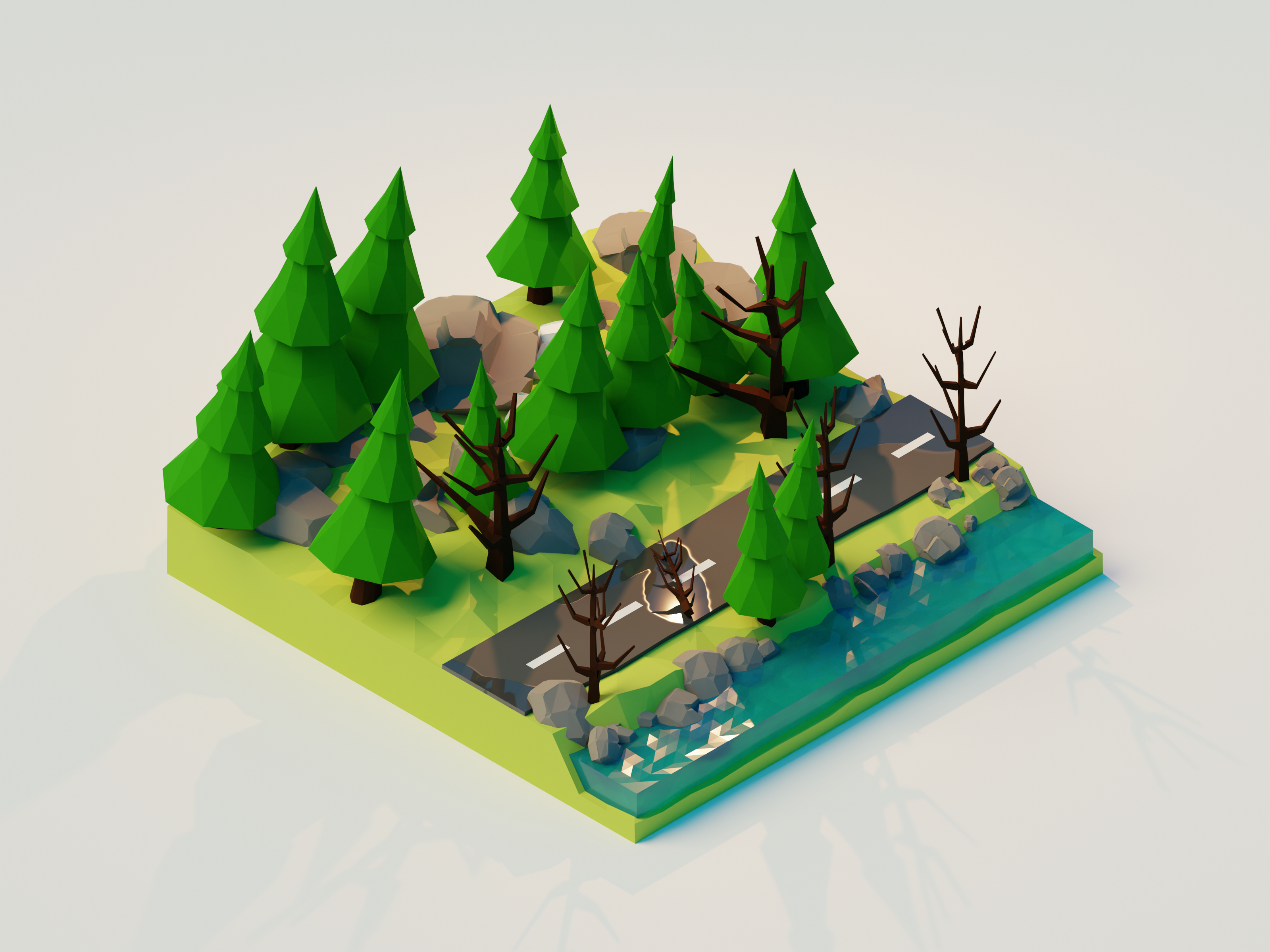 Example of 3D Models Or Illustration 