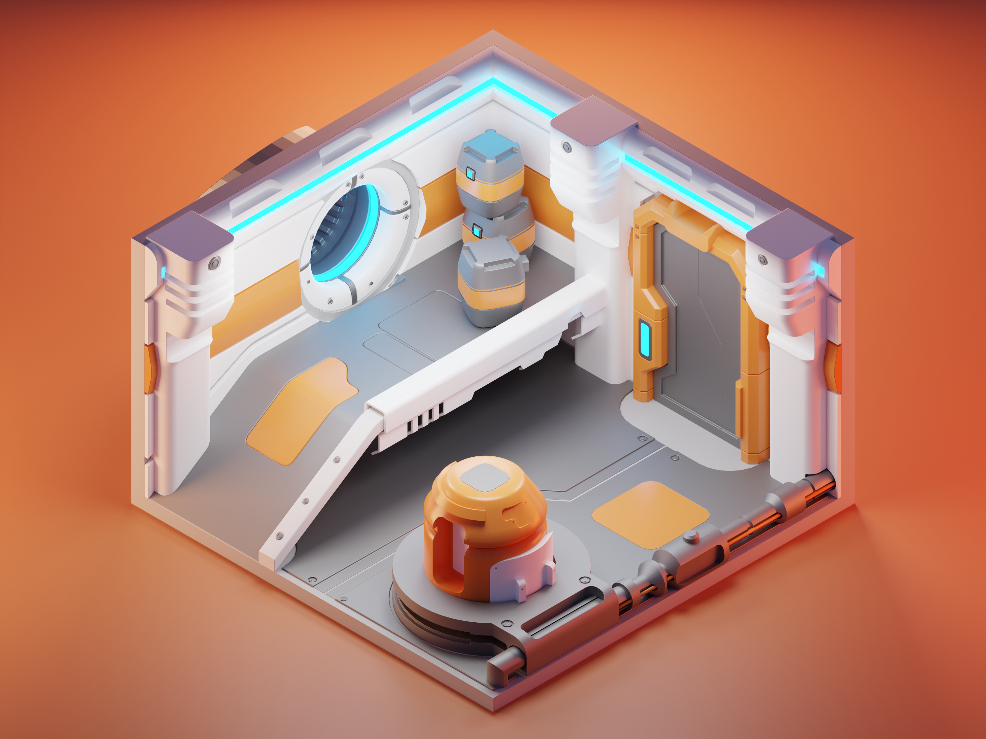 Example of 3D Models Or Illustration 