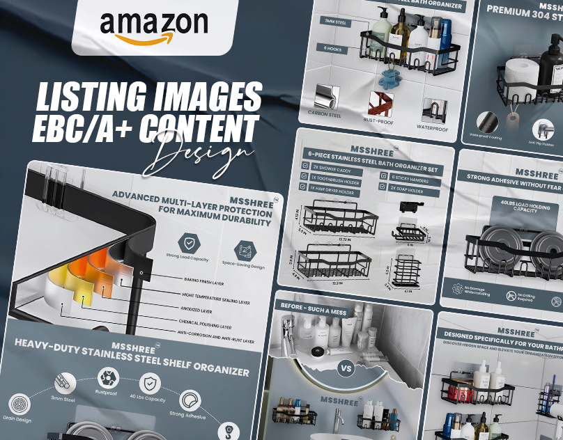 Amazon Listing Images | EBC and A+ Content Design a content a plus content amazon ebc amazon listing amazon listing image amazon product listing design enhanced brand content infographic listing design listing images product infographic