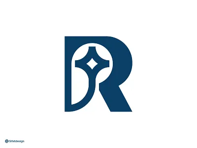 Letter R Star Logo alphabet corporate creative csotom letter elegant finance initial letter r logo logo mark logodesign luxury modern nature r star rrr star