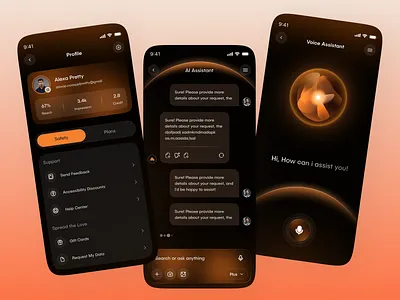 AI Mental Health App - Smart Assessment Mobile UI ai app ai therapy assessment chat screen health app health care app ios mental health mental wellness mobile app mobile app design mood tracking product design psychology uiux ux design wellness