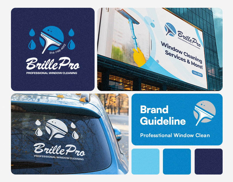 Brand Identity & Logo Design Guidelines - BrillePro brand book brand design brand guideline brand guidelines brand identity branding branding design business logo corporate logo creative logo logo logo design minimal logo selflance visual identity