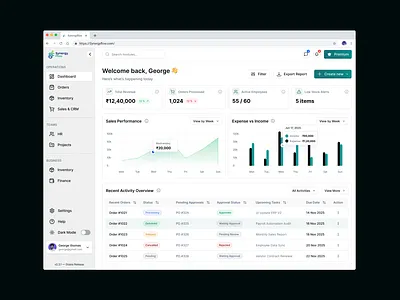 ERP System UI Design adminpaneldesign app branding businessdashboard dashboard dashboarddesign datavisualization design enterprisedesign erpdashboard productdesign ui ux uxuidesign webappdesign