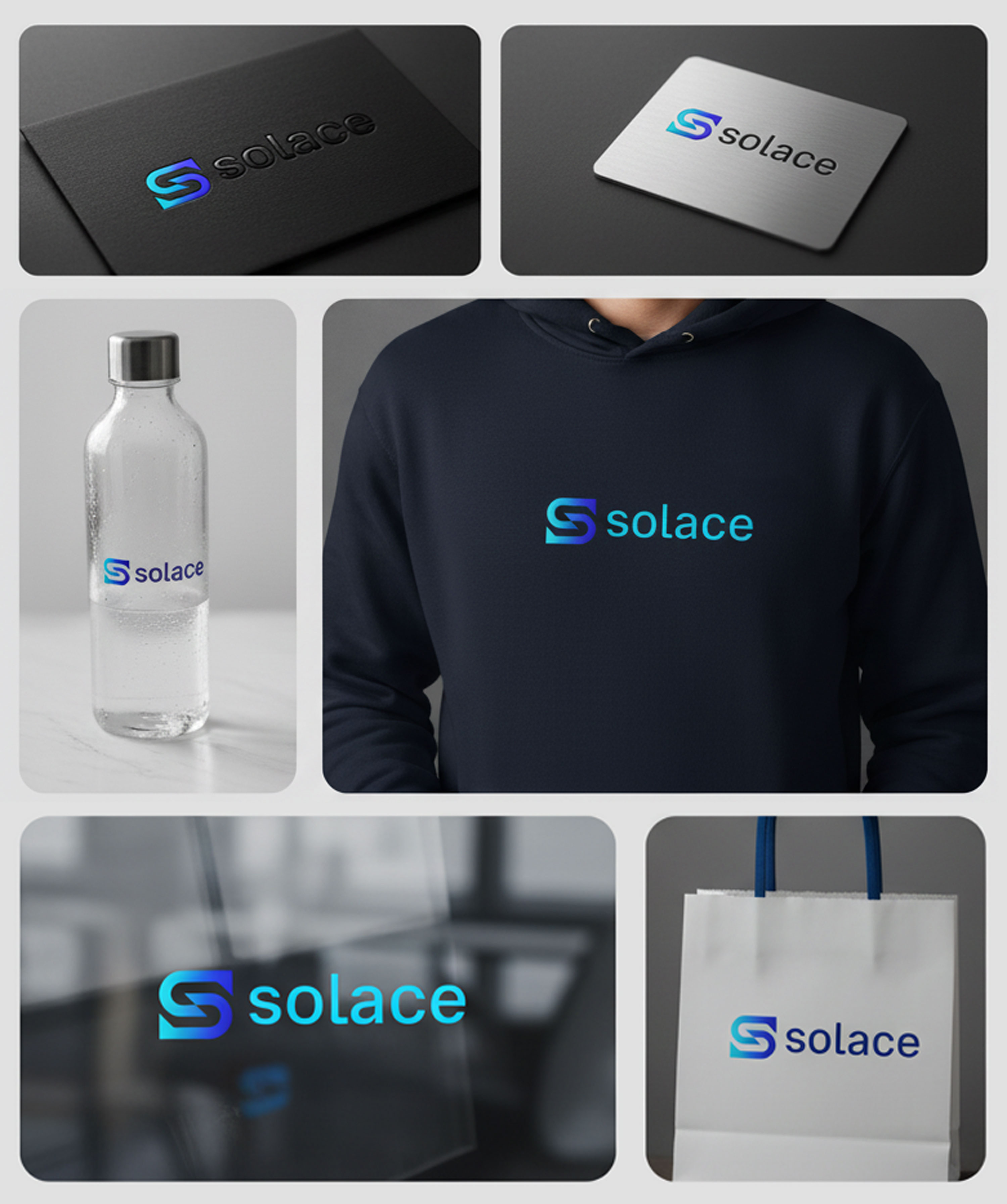 Solace - Brand Identity Presentation brand system branding graphic design logo inspiration logodesign modern logo typography visual identity