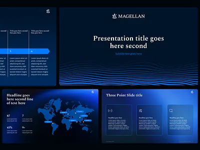 PowerPoint Template Design branding design google slide graphic design illustration logo master template pitch deck powerpoint template presentation design ui