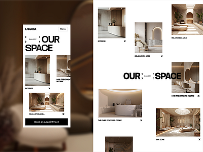 Landing Page Design for Beauty Brand - Lunaria b2b website beauty brand beauty website brand concept landing page design mobile landing page mobile website modern website phenomenon studio premium website real estate website responsive landing page salon booking app salon website skincare brand spa website web design web design inspiration wellness wellness website