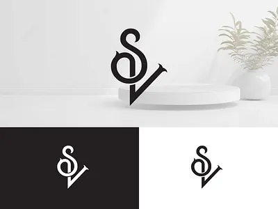 SV clothing logo business logo custom logo design initial logo letter logo logo design minimalist logo monogram logo sv clothing logo sv custom logo sv initial logo sv letter logo sv logo sv luxury logo sv urban logo