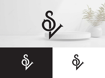 SV clothing logo business logo custom logo design initial logo letter logo logo design minimalist logo monogram logo sv clothing logo sv custom logo sv initial logo sv letter logo sv logo sv luxury logo sv urban logo