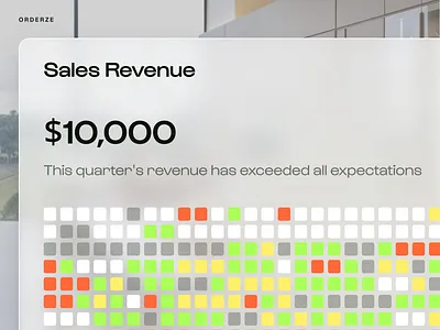 Sales Chart | Orderze - Multi-Purpose SaaS Admin branding chart chart ui crm dashboard design glass ui heatmap hrm modern chart rakibulism saas sales sales dashboard ui web design widget