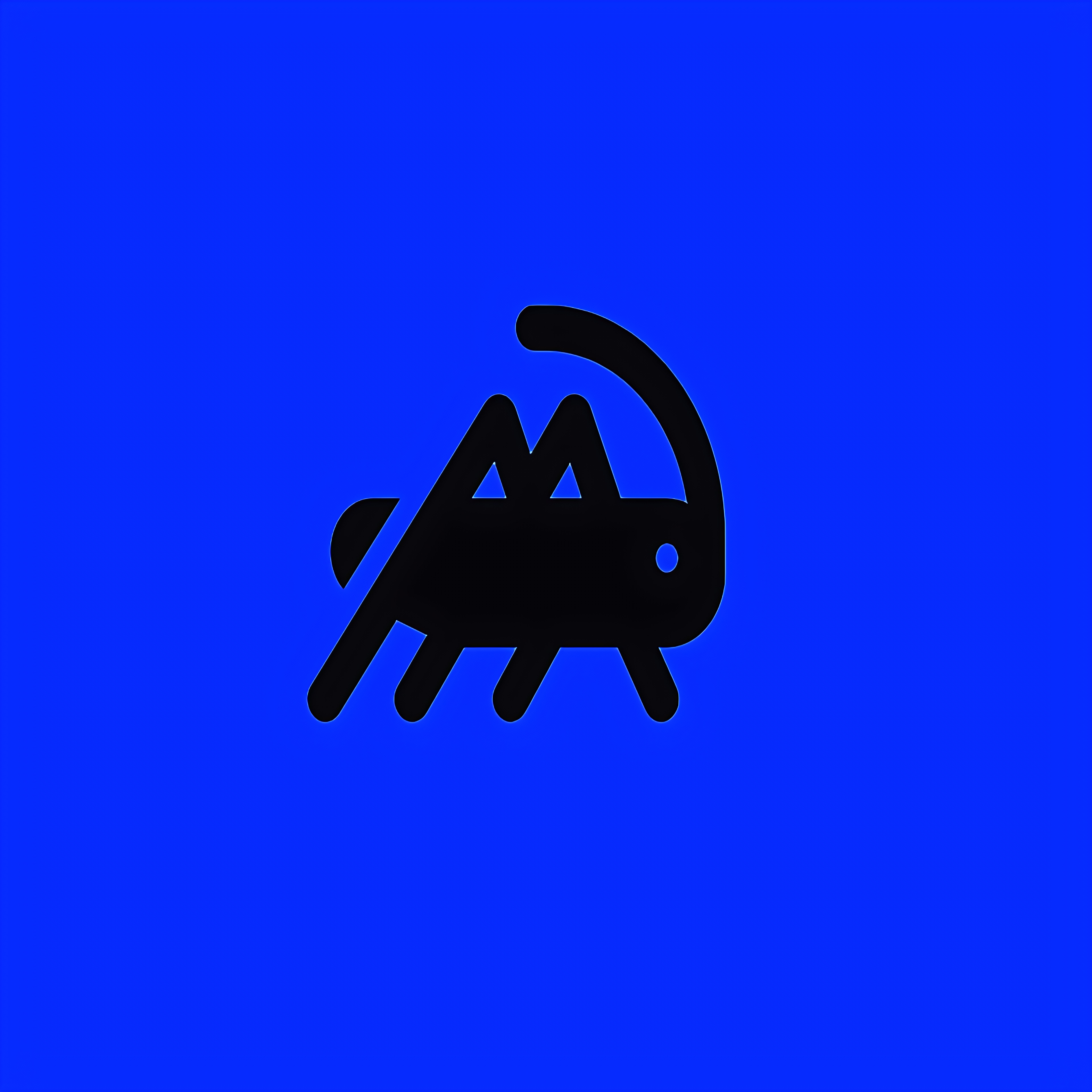 Example of Minimalistic Grasshopper Icon