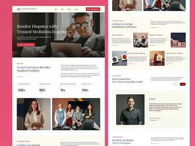 Law Firm & Mediation Website | LegalPeel attorney attorneywebsite landingpage law firm lawdesign lawfigma lawpractice lawwebflow lawwebsitedesign lawyerwebsite legalpeel minimaldesign ui uiux ux