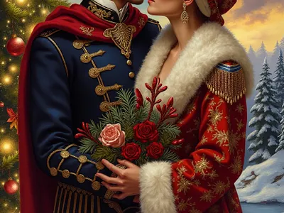 JOY TO THE WORLD christmas cover art work graphic design historical romance scottish highlander