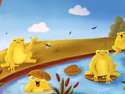 Illustration for a children's counting book book illustration cartoon character design children book children illustration childrens book design digital art illustration illustration design storybook illustration