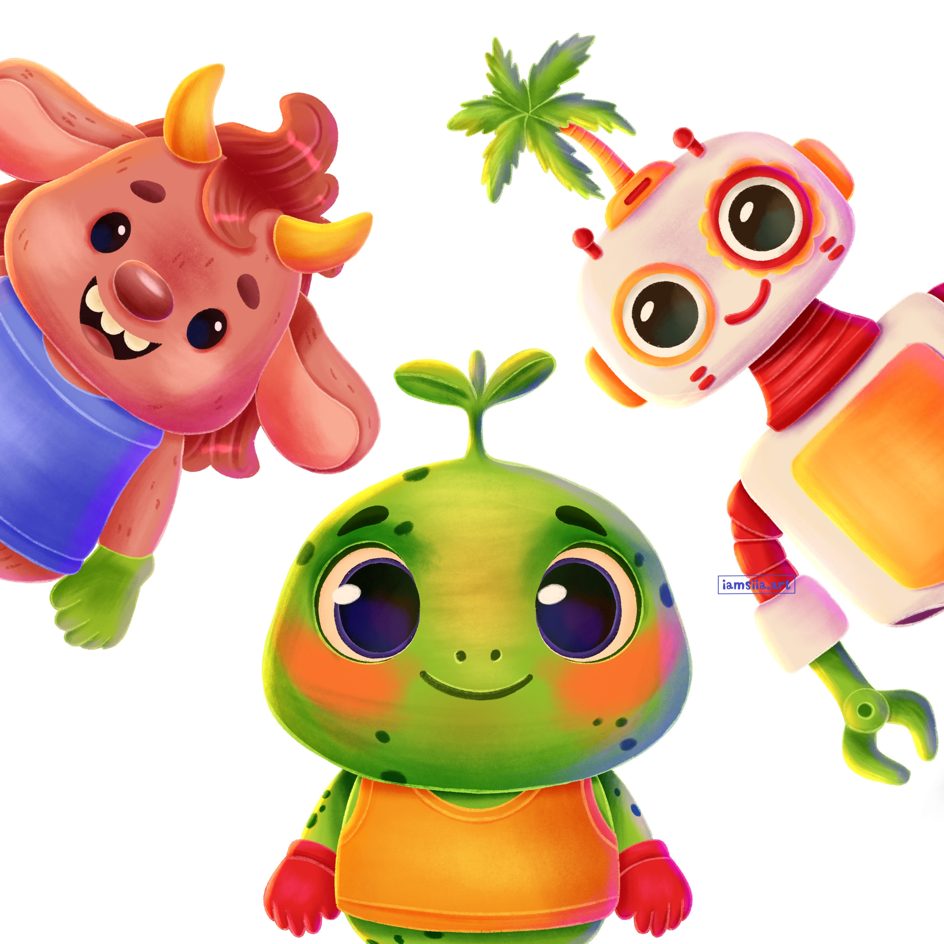 Cute little monsters book illustration branding cartoon cartoon style character design children book children illustration childrens book design digital art illustration illustration design kidlit storybook