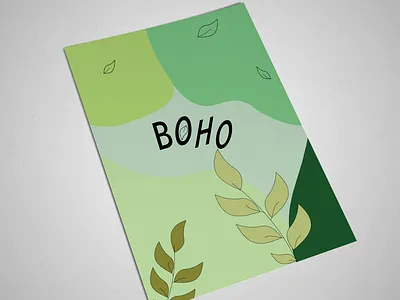 BOHO Design adobe illustrator adobe photoshop branding design flyer design graphic design logo logo design poster design typography