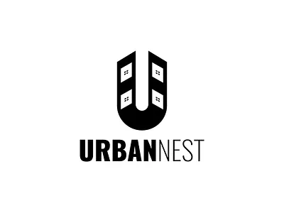 UrbanNest – Modern Real Estate Logo Design brand identity brand logo branding creative logo design inspiration dribbble graphic design logo design logo for sale minimal logo modern logo real estate branding real estate logo urbannest