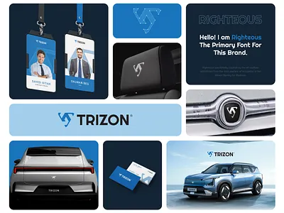 Trizon Logo – EV Brand Identity Design. branddesign branding electricveichel ev evlogo graphic design logo logoicon modernlogo motion graphics triangel typography typologo