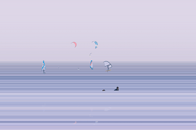 windsurfing oilpaint photoshop surfing windsurfing