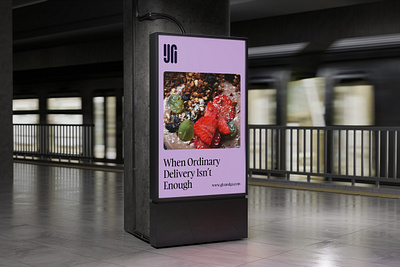 GLO — Premium Delivery Campaign Visual brand campaign brand experience brand messaging brand system campaign visual concept development creative direction design strategy fmcg fmcg design food branding food delivery healthy cuisine high end delivery ooh outdoor advertising packaging design ready to eat visual communication yellow hyphen