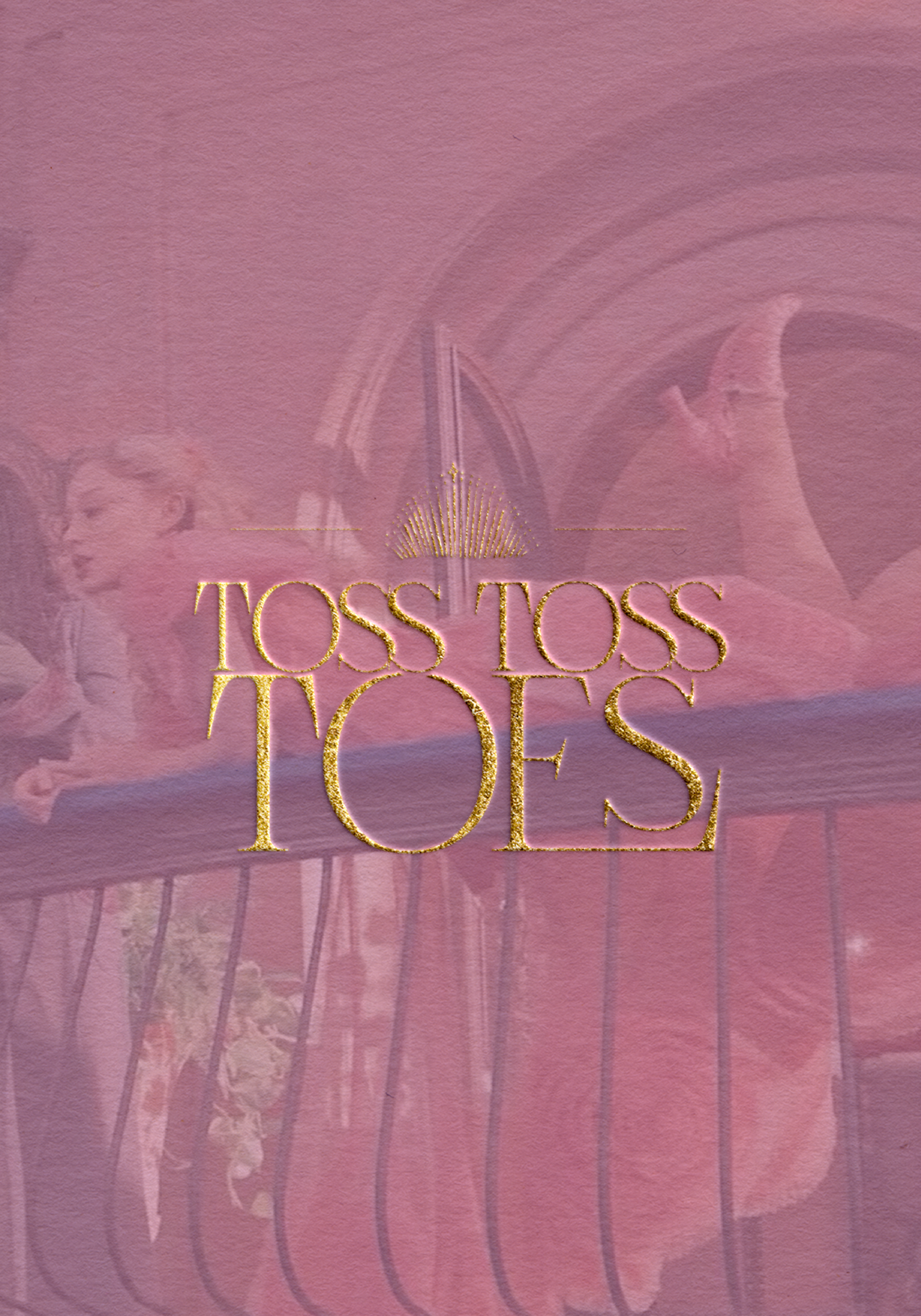 Toss Toss Toes | If Glinda from Wicked Owned a Shoe Store branding design graphic design illustration logo typography