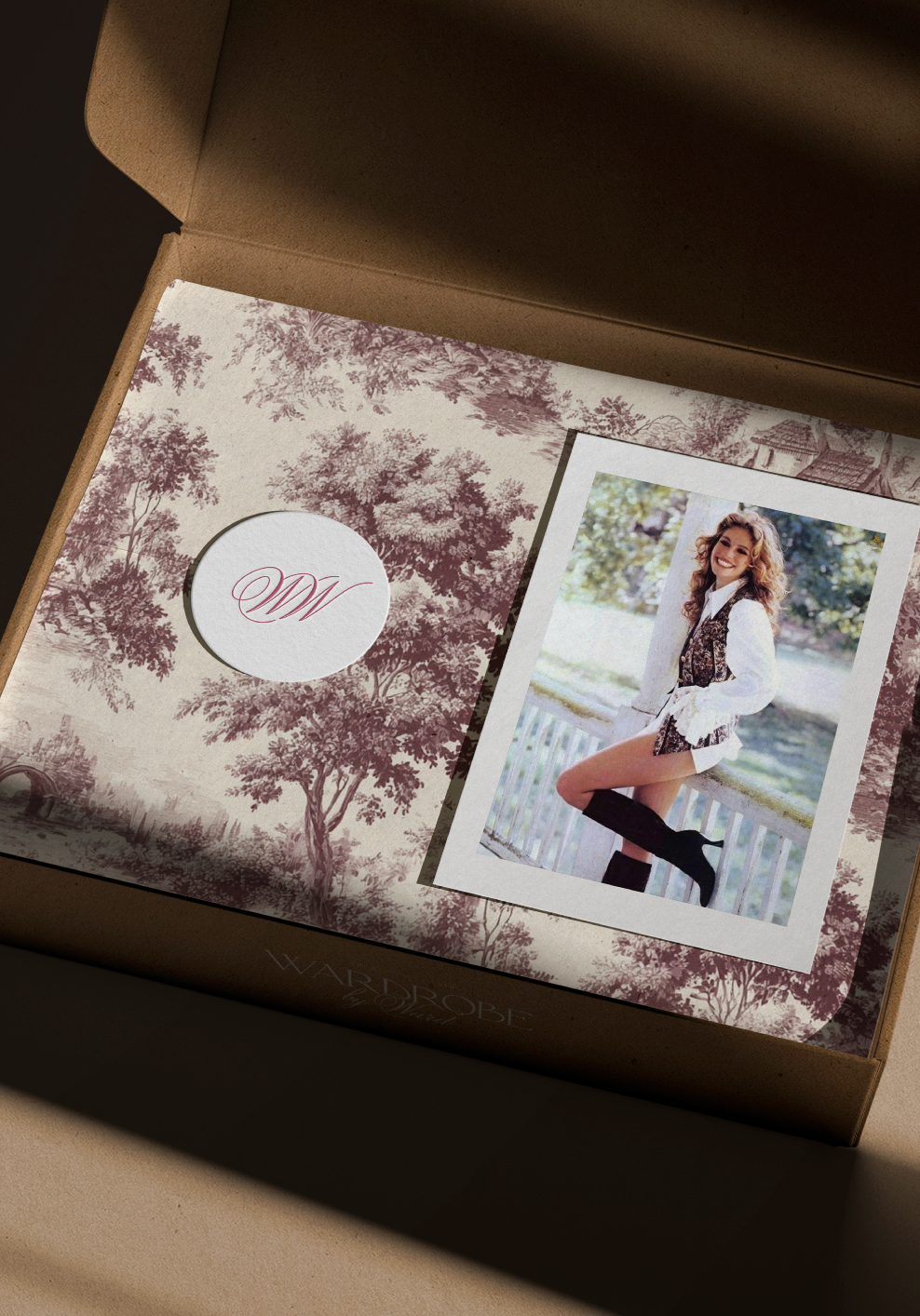 Wardrobe by Ward | Vivian x Stylist branding design graphic design illustration logo typography