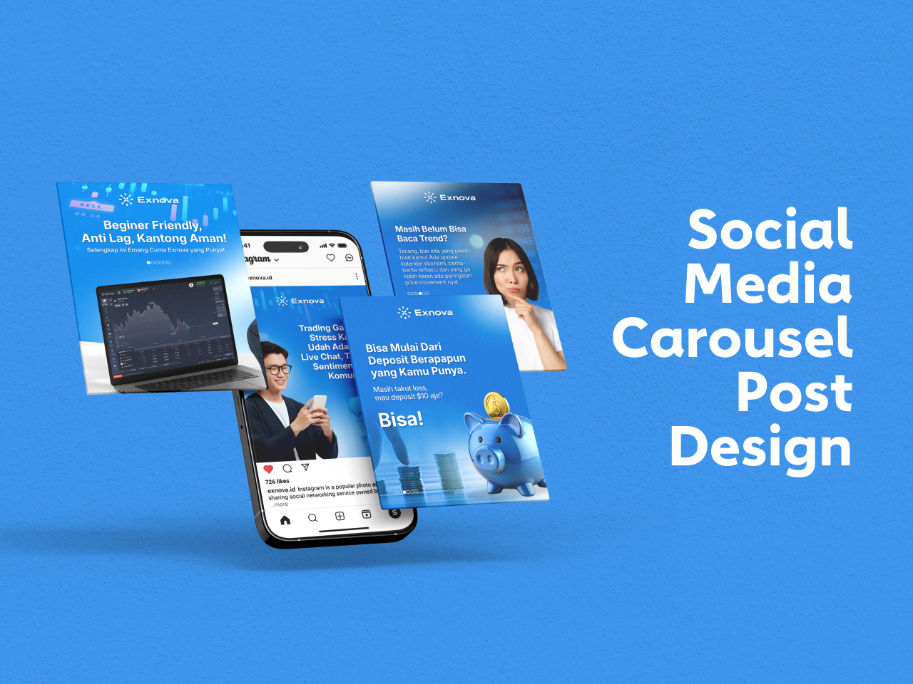 Example of Social Media Carousel Post Design